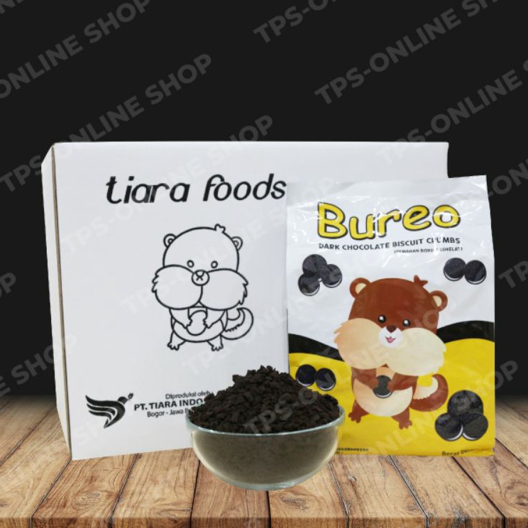 

Makin murah Bureo Dark choco biscuit crumble 1kg