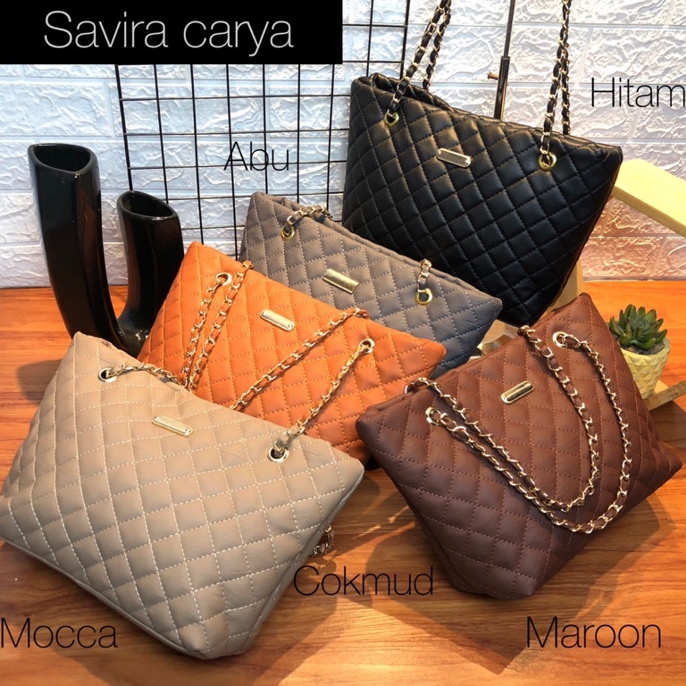 ART R12G TOTE BAG SAVIRA TAS TOTE TAS WANITA TAS SELEMPANG WANITA TAS KERJA SHOULDER BAG RACUN SHOPE