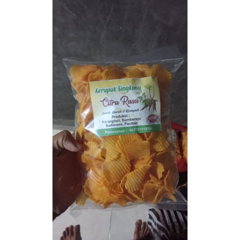 

kripik singkong cita rasa khas Pacitan 220g