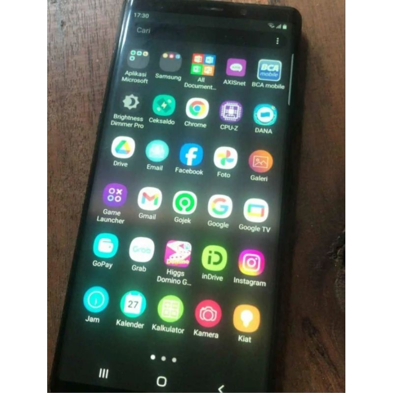 samsung note 9 minus