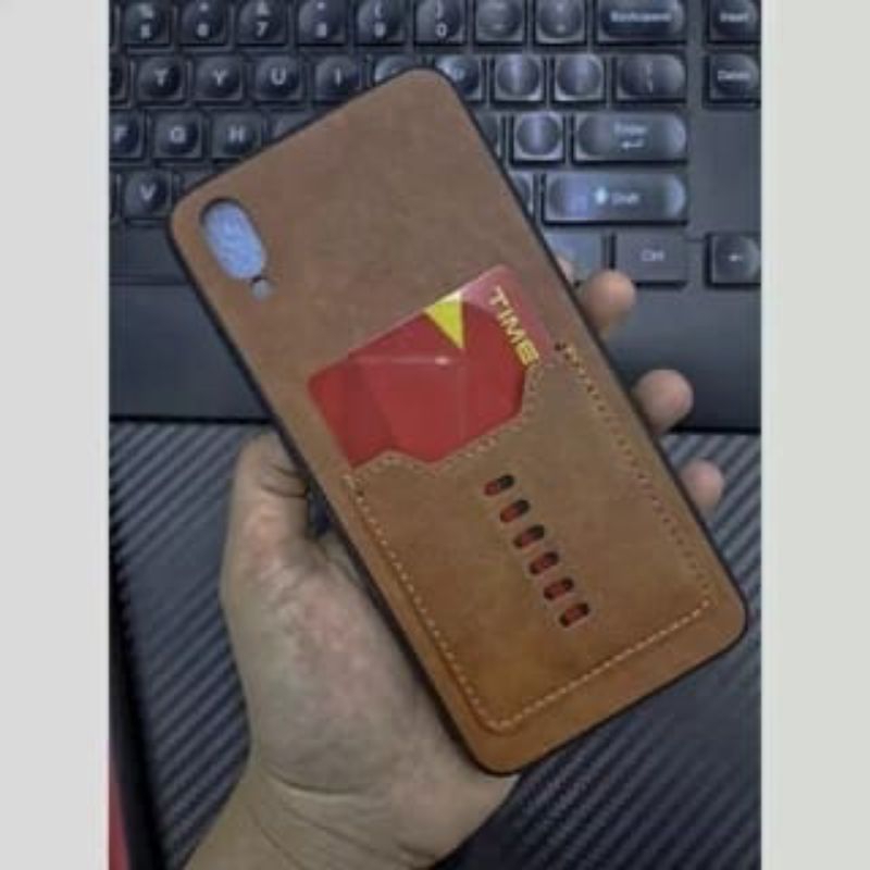 CASE LEATHER CARD SAMSUNG A01 A11 A10S A20S A21S A51 M11