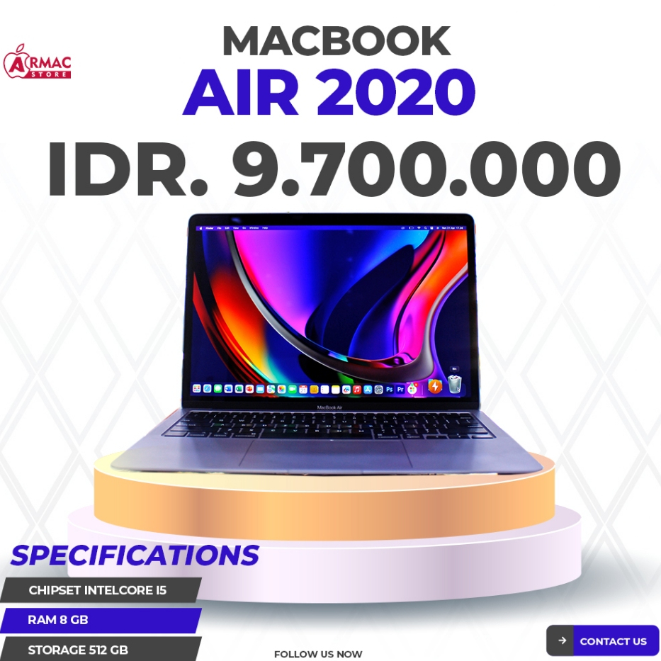 Macbook Air 2020 i5 8GB/512GB