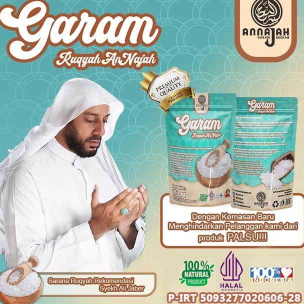 

Jaminan Kualitas Garam Ruqyah AnNajah Original By Mg17official MeruqyahMenetralisir Rumah Toko Tempat usaha dari Energi Negatif atau Jin