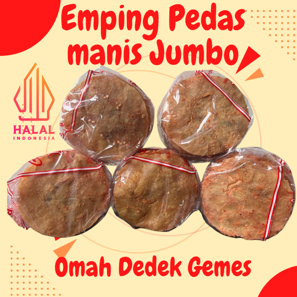 

EMPING BELINJO PEDAS MANIS MENTAH LEBAR JUMBO 500GR EXPORT QUALITY ASLI PRODUKSI LIMPUNG