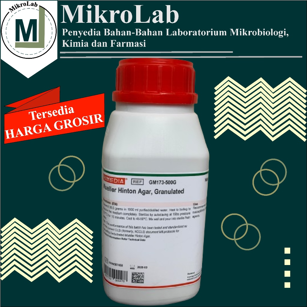 Media Mueller Hinton Agar / Media MHA, Granulated