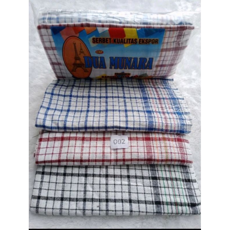 1 lusin serbet jumbo dua munara 002 / serbet jumbo serbaguna