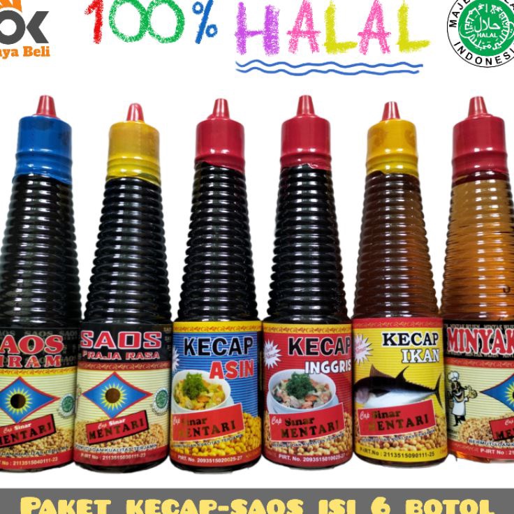 

Promo Sekarang PAKET 6 IN 1 ISI SAUS TIRAM PRAJA KECAP INGGRIS KECAP ASIN KECAP IKAN MINYAK WIJEN BUMBU MASAKAN PAKET BAKARAN