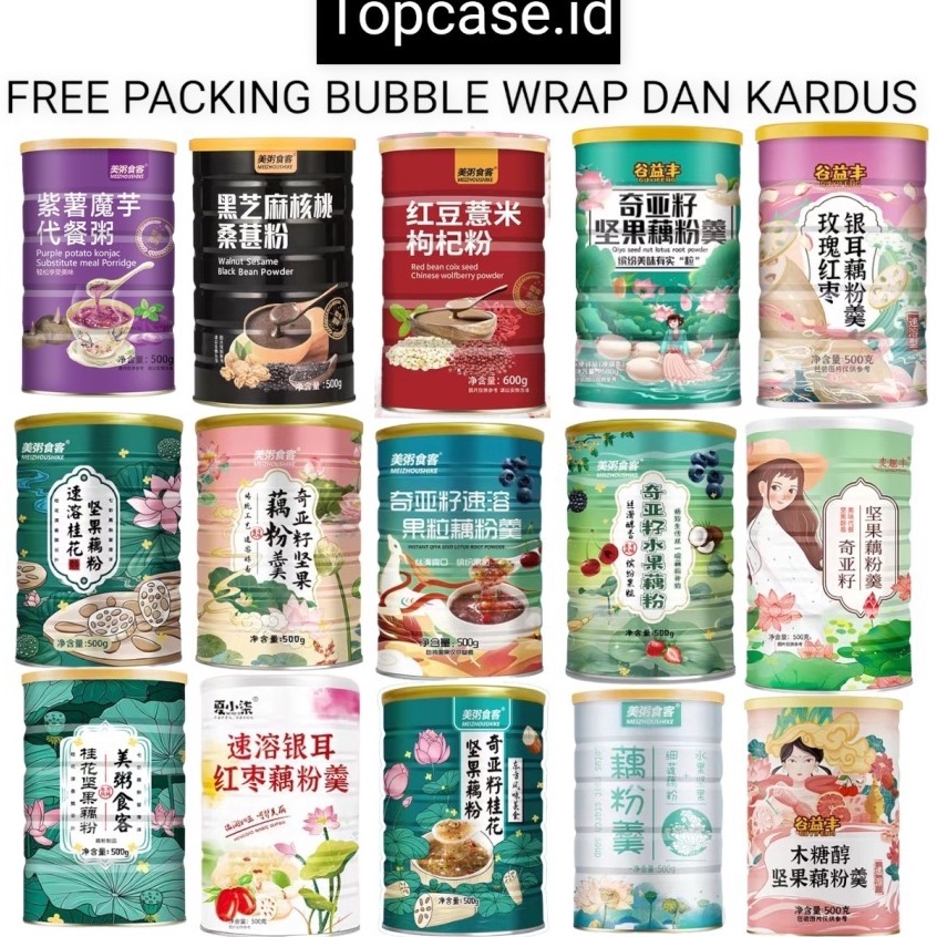 

See Here Ou Fen Lotus Root Powder Makanan Diet Healthy Food Akar Teratai