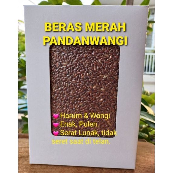 

New Arrival beras merah untuk diet jenis pandan wangi 1 gram