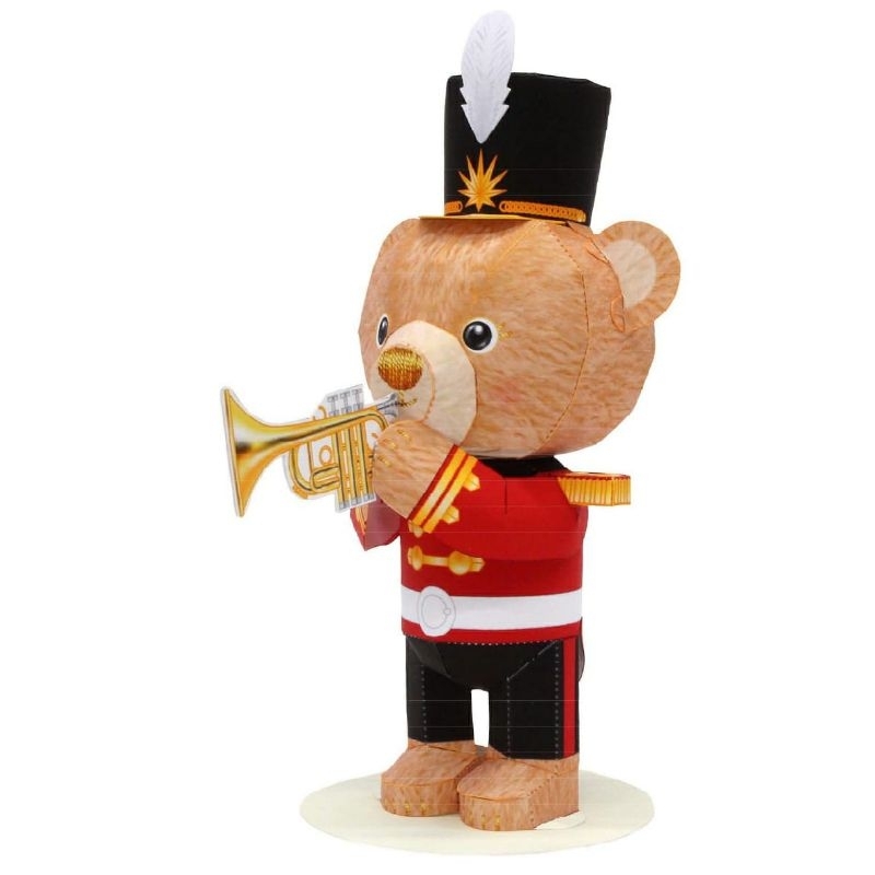 

TRUMPET BEAR PAPER CRAFT DIY KERAJINAN TANGAN