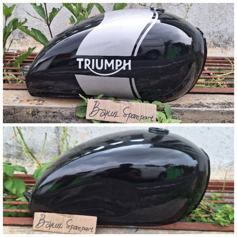 tangki japstyle jumbo Tangki custom japstyle Triumph Dekok Triumph Polos Jumbo