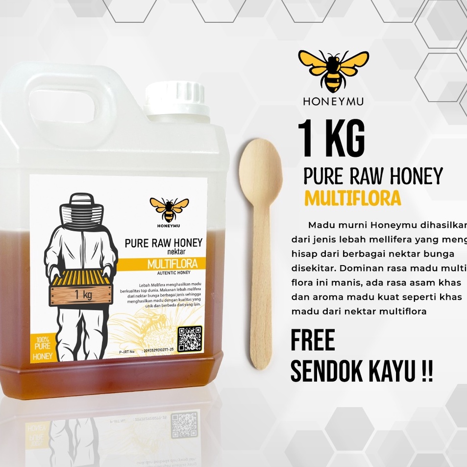 

Promo Keren Madu Murni Asli Nectar Multiflora 1Kg