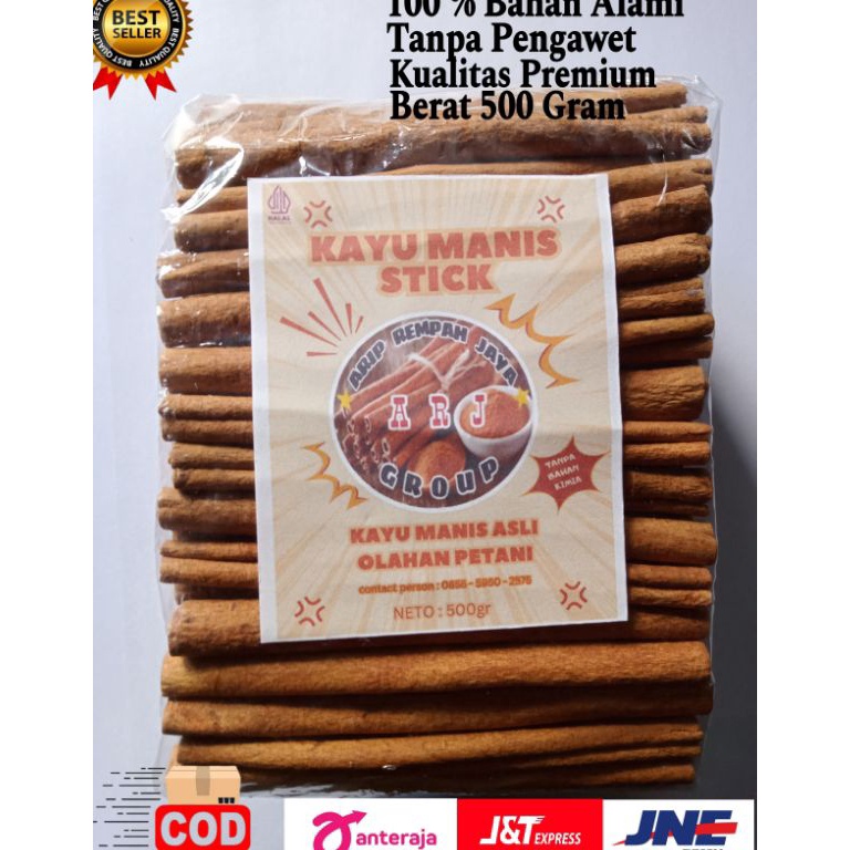

Murah Lebay Kayu Manis Batang 5 gram Kualitas Premium Alami Tanpa Bahan Kimia