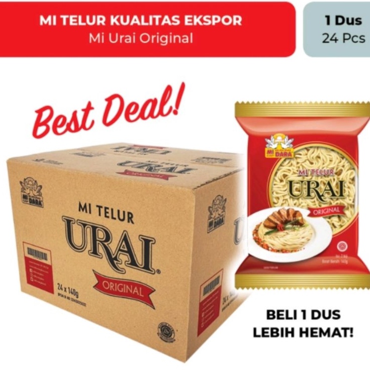 

Sabet Promo Mie Urai Original Burung dara Karton Dus 24pc