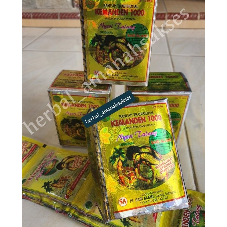 

Harga Bersaing KEMANDEN 1 original kemasan terbaru