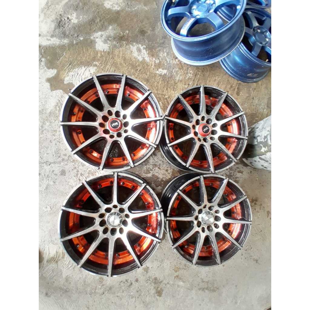 Velg Mobil Ring 15 Vossen Baut 5 Murah Lebar 7/8 Pelek R15 Kota Semarang