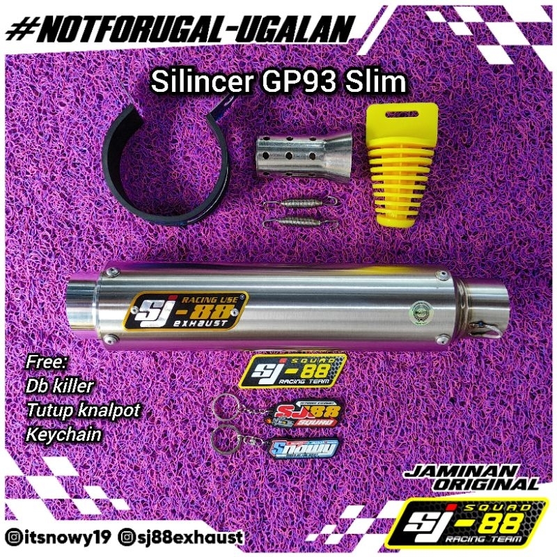 Silincer SJ88 GP93 Slim (Bonus DB Killer)