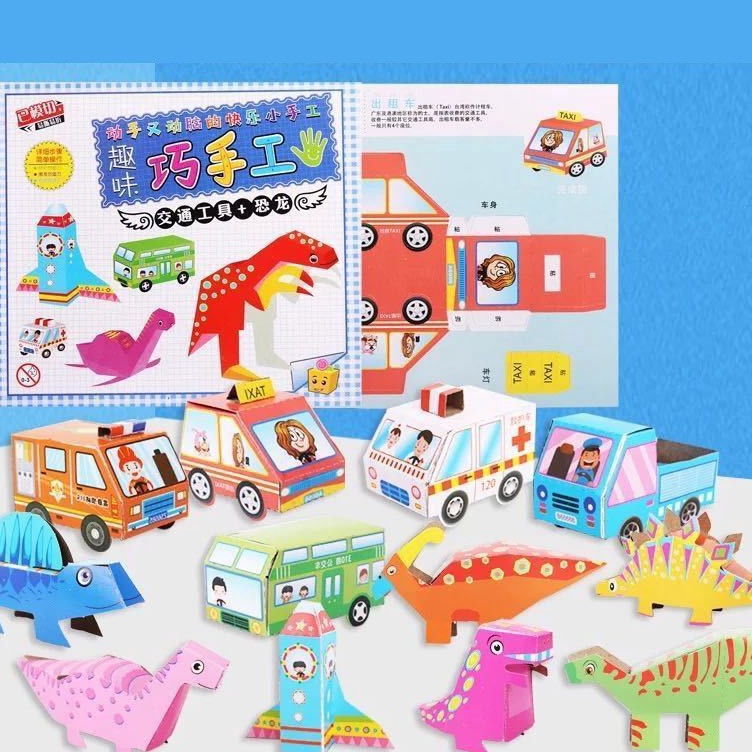 

Hadir Terlaris Buku Origami 3D Craft Lipat Bentuk Buku Kerajinan Tangan