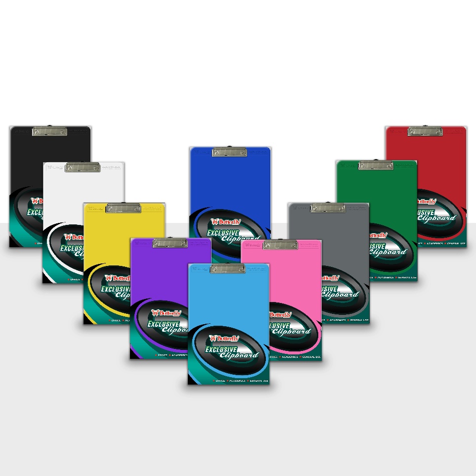 

Kualitas Bagus Butterfly Clipboard Doff F4