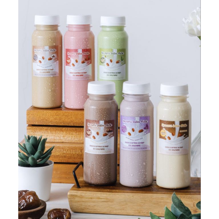 

Termurah Hazami Dates Milk Varian Rasa 25ml Susu Kurma Premium by slow squeezing technology