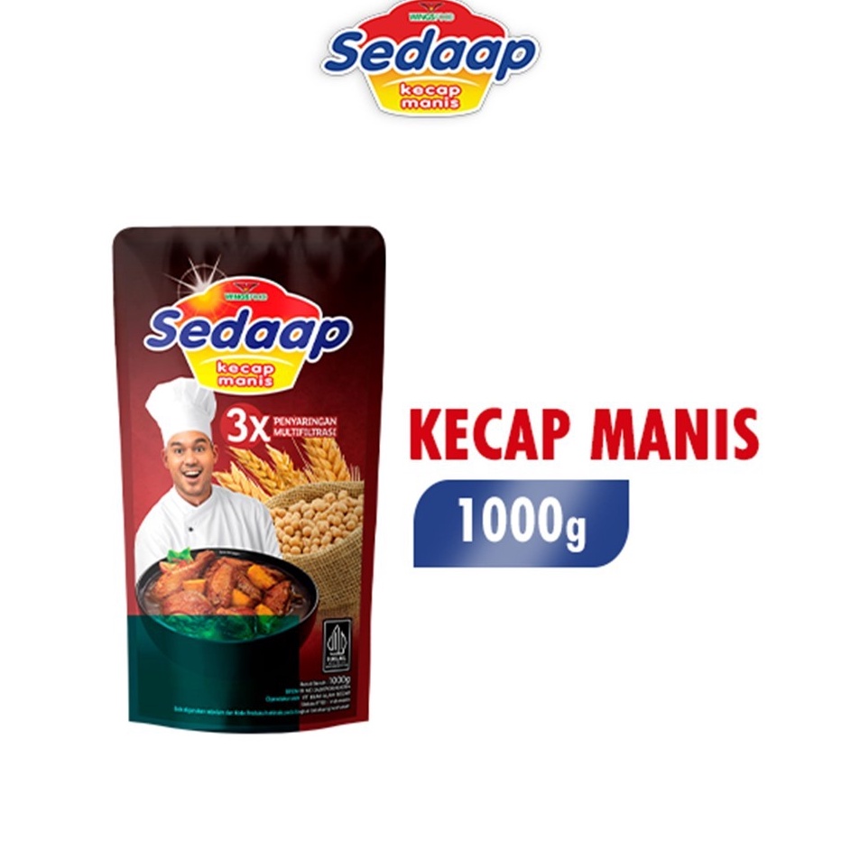 

Limited Product Sedaap Kecap Manis Pouch 1 g72 ml