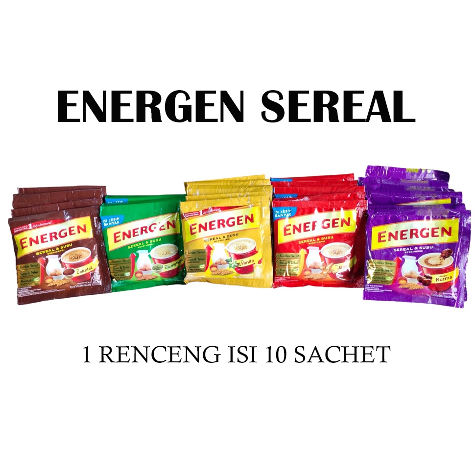 

See More ENERGEN SEREAL RENCENG ISI 1 SACHET