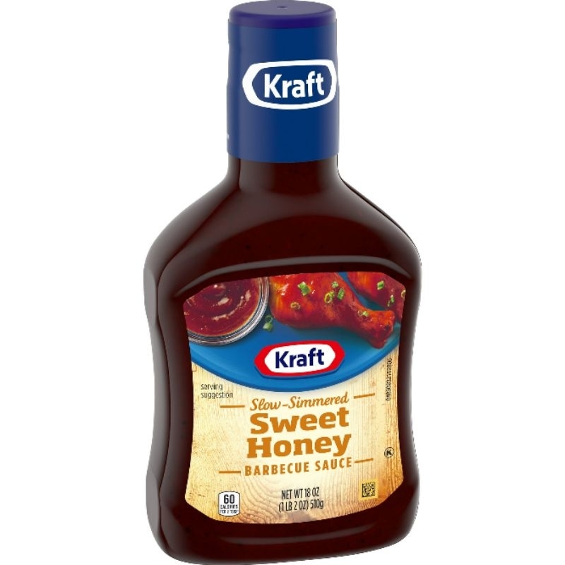 

KRAFT Sweet Honey Slow Simmered Barbecue BBQ Sauce 510g