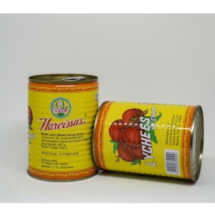 

Sale Oke Lychees in Syrup Lecy Narcissus 567gr