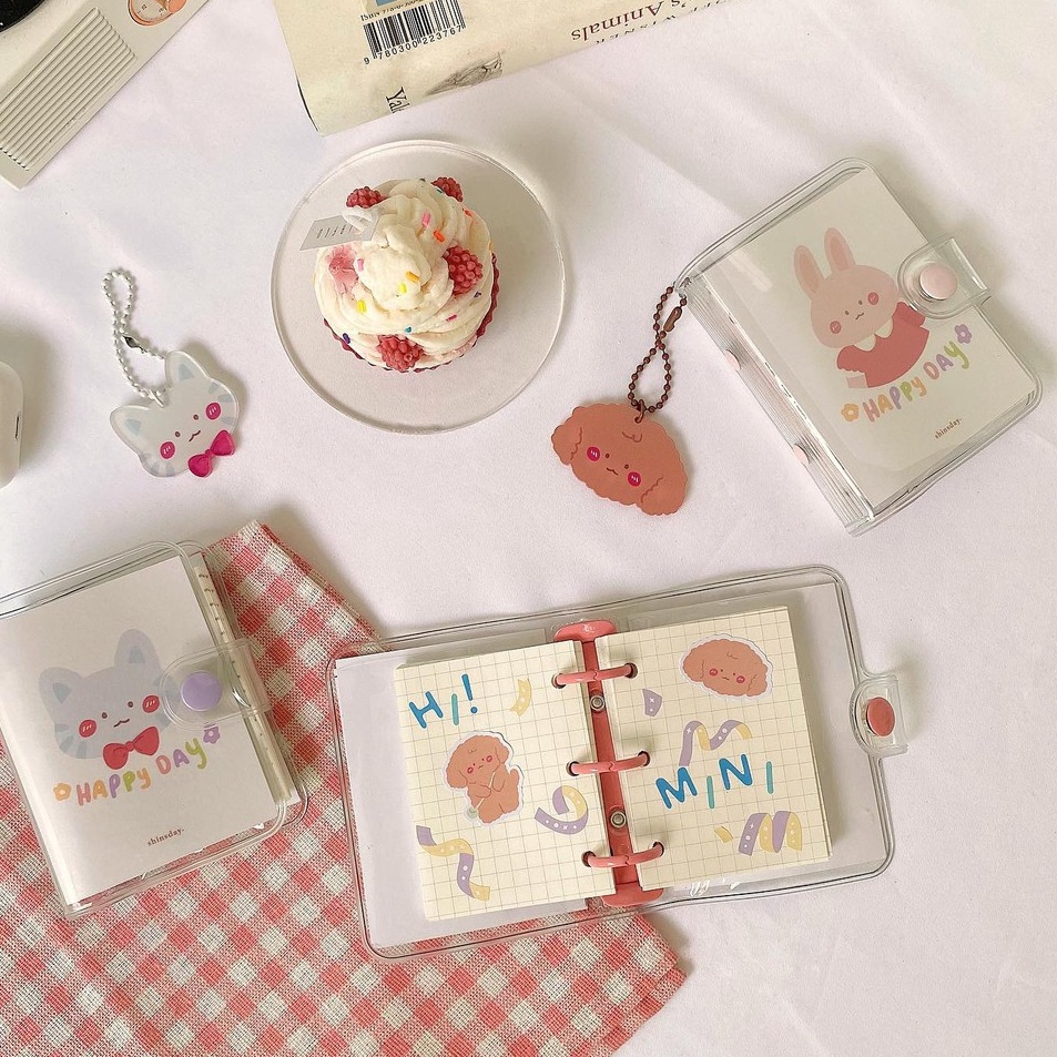 

Paket Pilihan Mini Binder 3 Rings Notebook Aesthetic