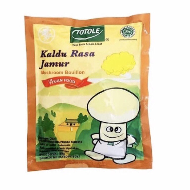 

Sikat abis Kaldu Jamur Totole Halal MUI 8 gram