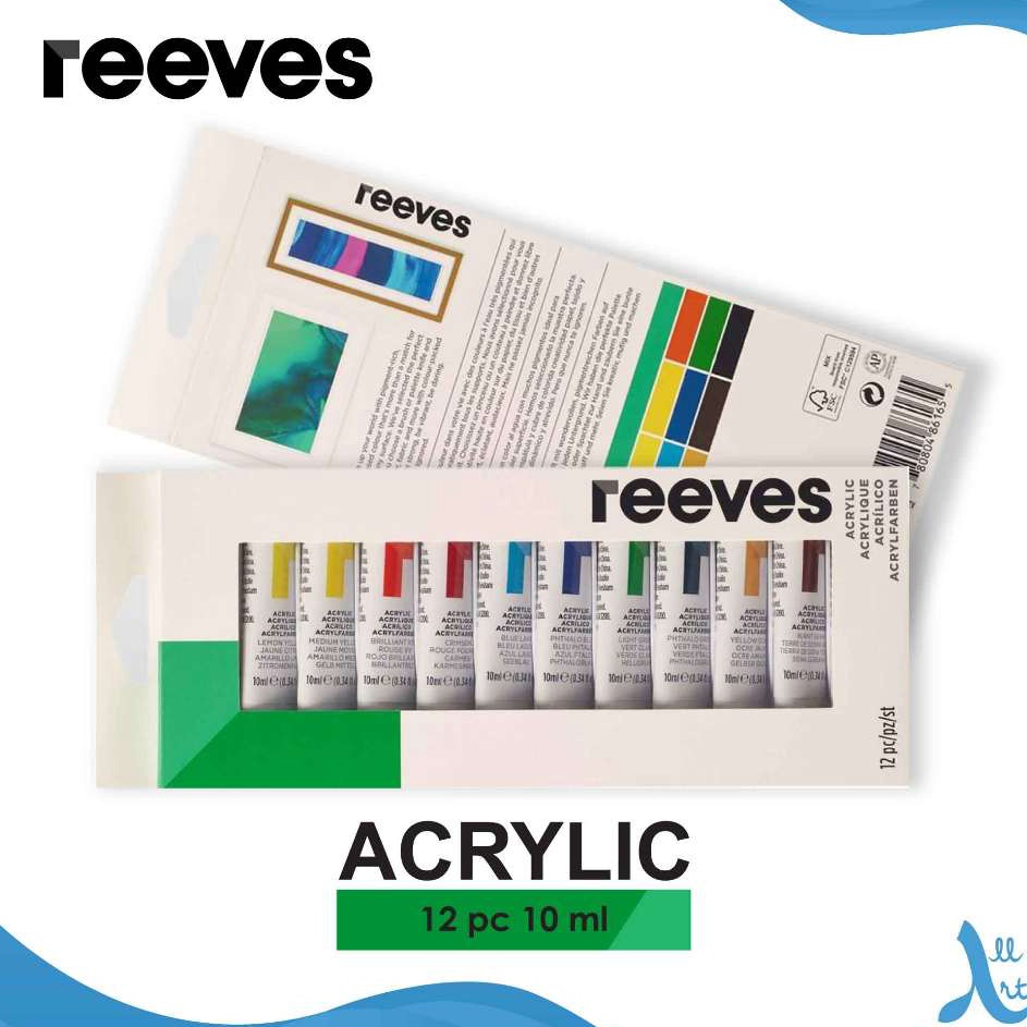 

Pasti Berkualitas Cat Akrilik Reeves Acrylic Paint Tube Set Cat Akrilik