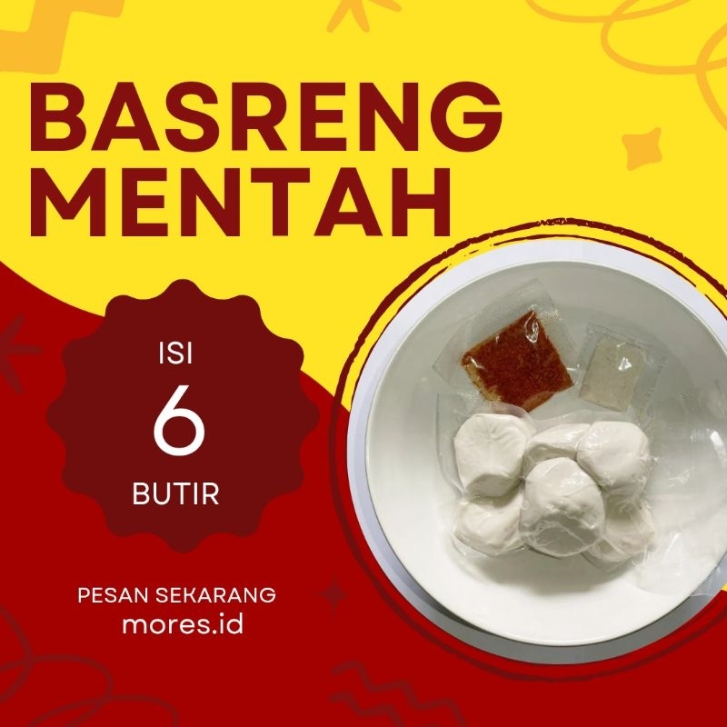 

Basreng Baso Goreng Mentah Chili Oil Kemasan Vakum