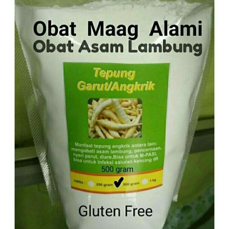 

Pro sale TEPUNG GARUTPATI ASAM LAMBUNGANGKRIK ARROWROOT 5Gr