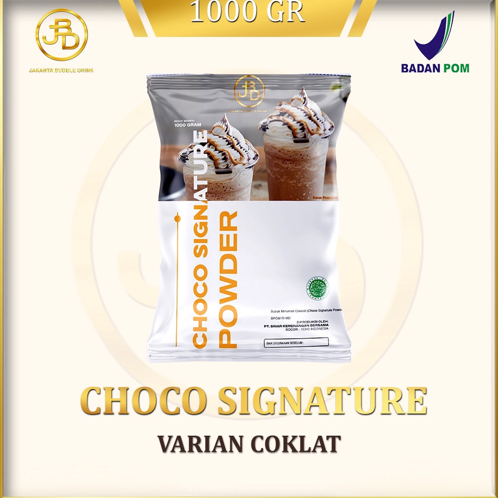 

Terdepan Bubuk Minuman Premium CHOCO CARAMEL CHOCO SIGNATURE Jakarta Bubble Drink BPOMHALAL