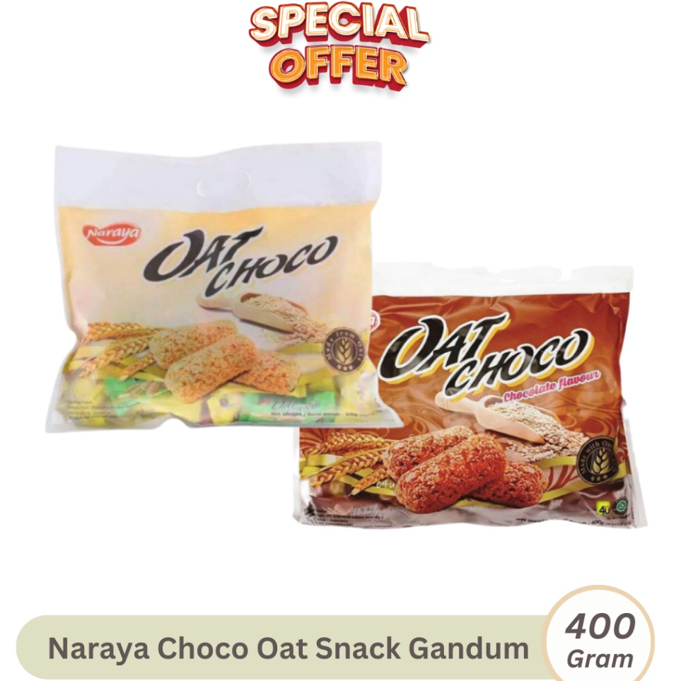 

NEW Naraya Oat Choco 4GR Chocolate Original Isi 4pcs