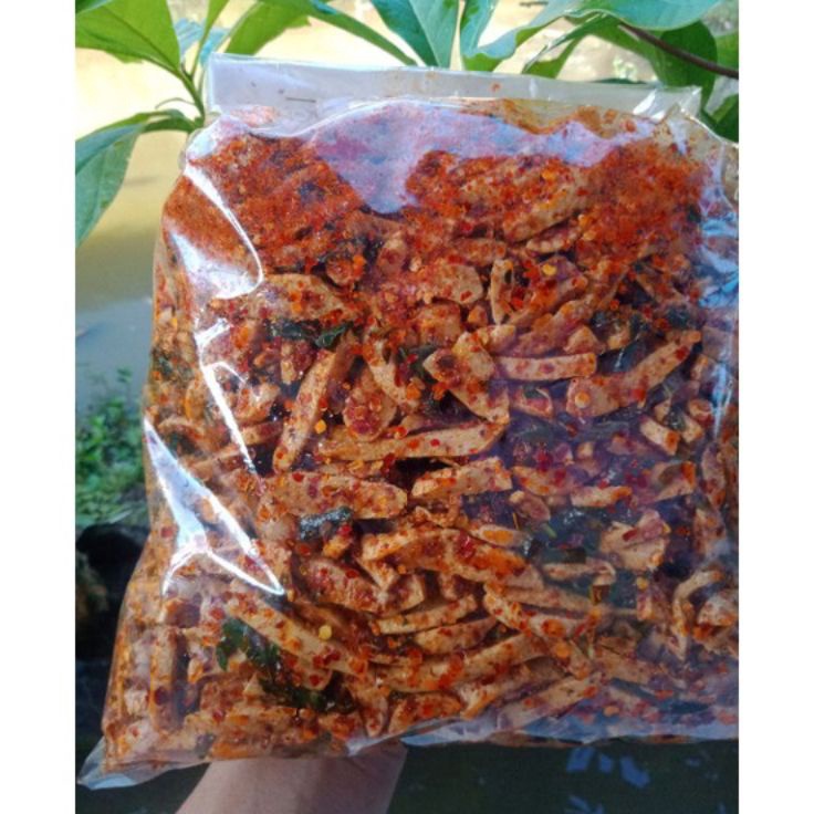 

Memang Keren Basreng pedas daun jeruk 1kg