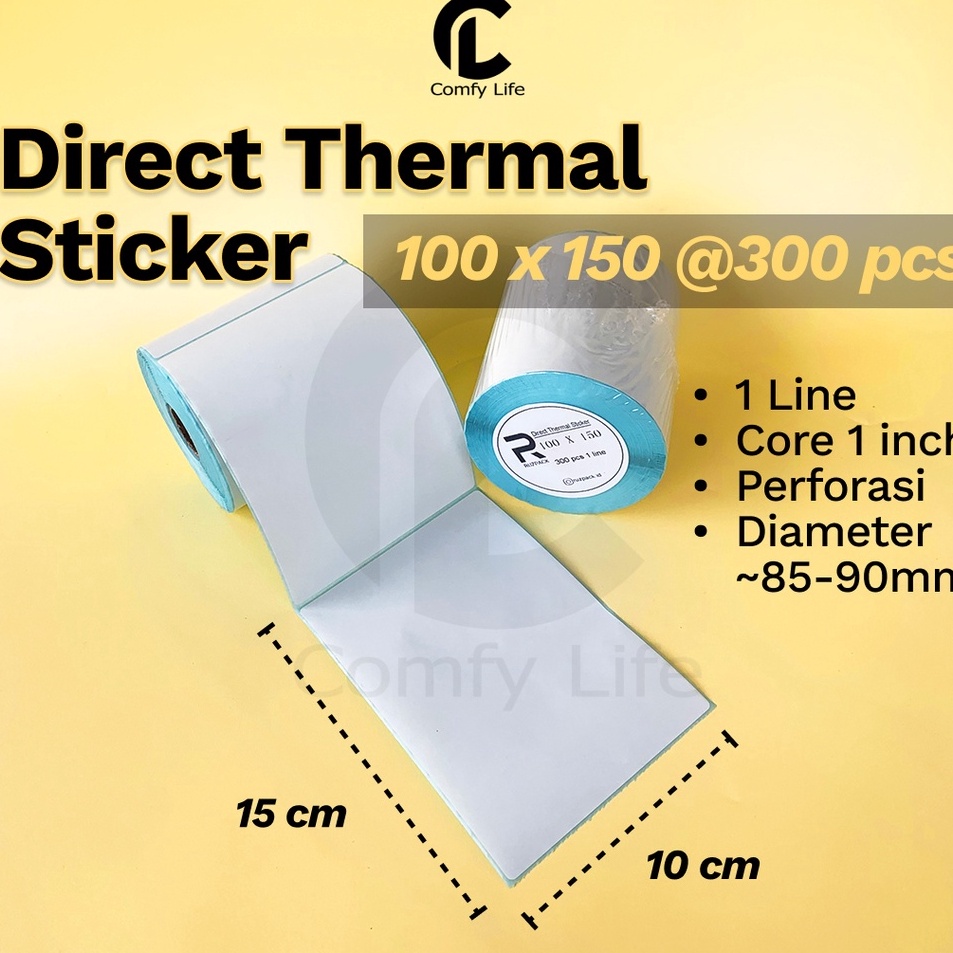 

Diskon Surprise DIRECT THERMAL STICKER 1x15 MM KERTAS LABEL STIKER BARCODE 1 LINE 3 PCS