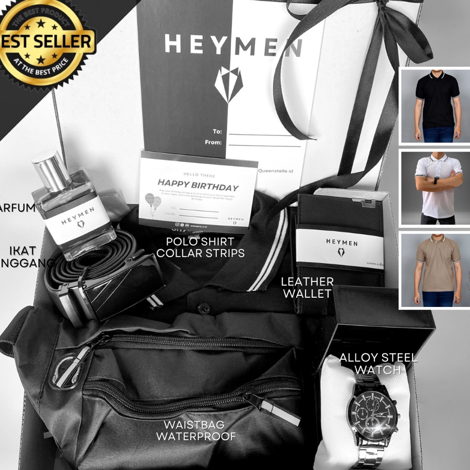 

Sale plus Hampers Cowok Kado Cowo Giftbox Gift Box Ulang Tahun Wisuda Graduation Ultah Birthday Laki Laki Old Money Heymen Queenstelle