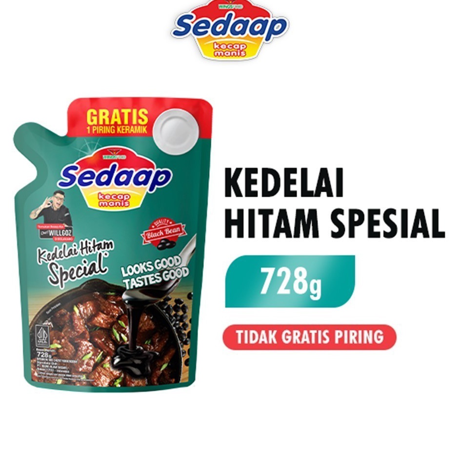 

Lihat Disini Sedaap Kecap Manis Kedelai Hitam Spesial Pouch 728 g52ml