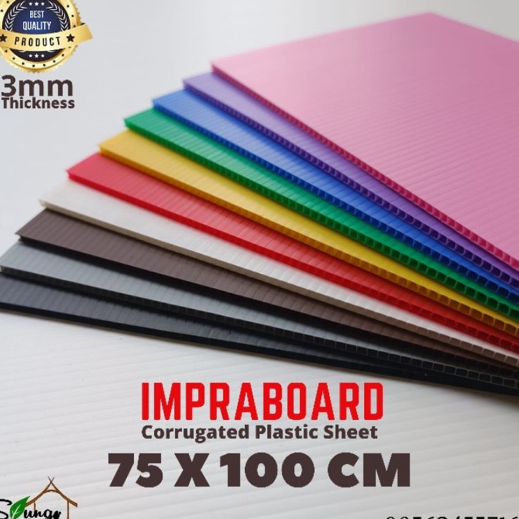 

Super Promo Impraboard Inpraboard Infraboard 3mm 75 x 1 cm PP Board Art Board Best Seller