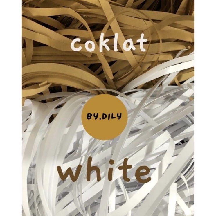 

Garansi Tukar Baru TERMURAH Kertas Cacah 1KG Kertas Potong Kertas Samson Kertas Serut Shredded paper