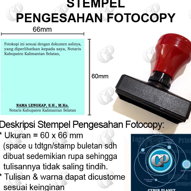 

Get Surprise Stempel Notaris Pengesahan Fotocopy