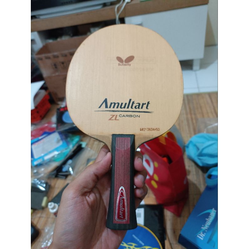 KAYU BAT TENIS MEJA BUTTERFLY AMULTART SECOND ORIGINAL