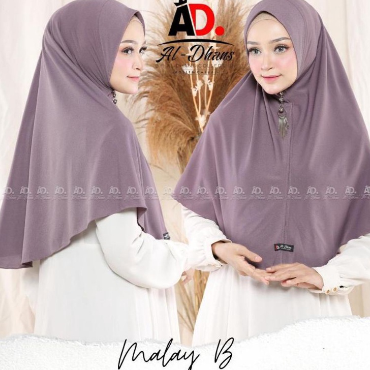 Jangan Sampai Kehabisan Jilbab Instan Malay B Bahan Jersey Irish By AlDhans