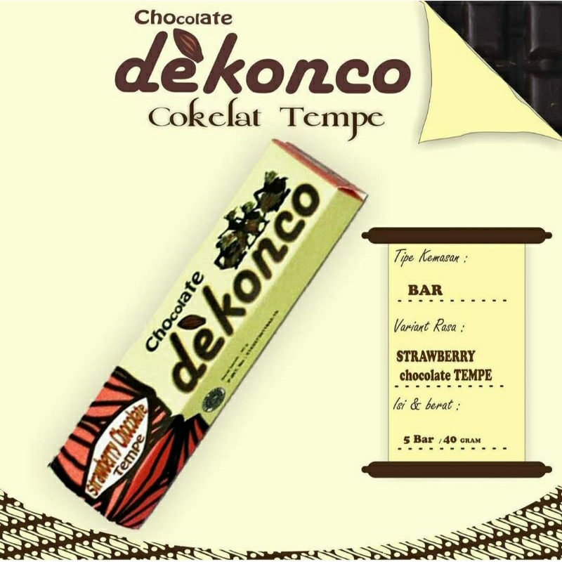 

Cokelat Tempe Dekonco Bar