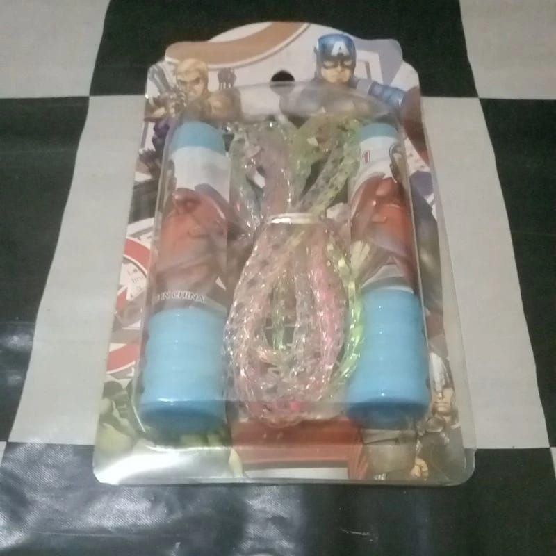 skipping plastik anak