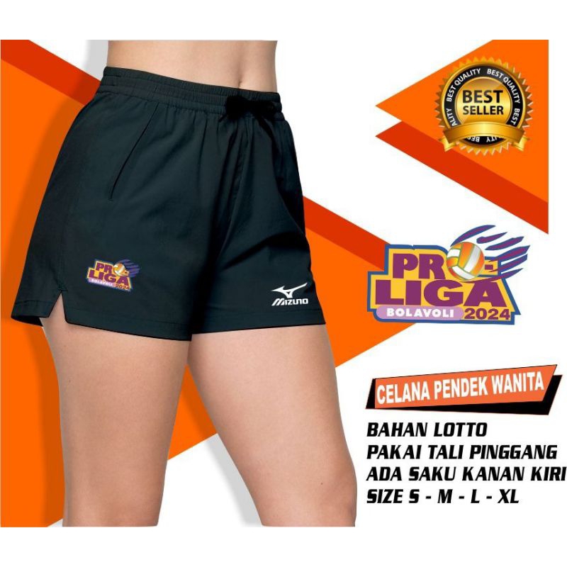 Celana voli belah samping putri pendek proliga terlaris celana voli mizuno wanita celana pendek cewe