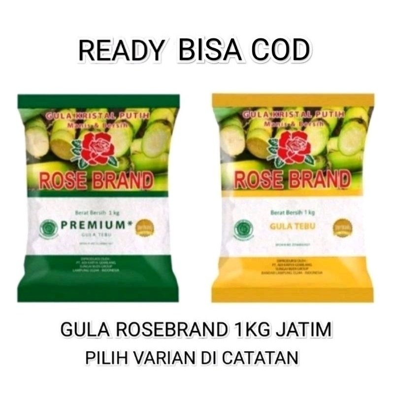 

Gula Rosebrand 1kg Jatim Gula Pasir Murah bisa COD Paylater