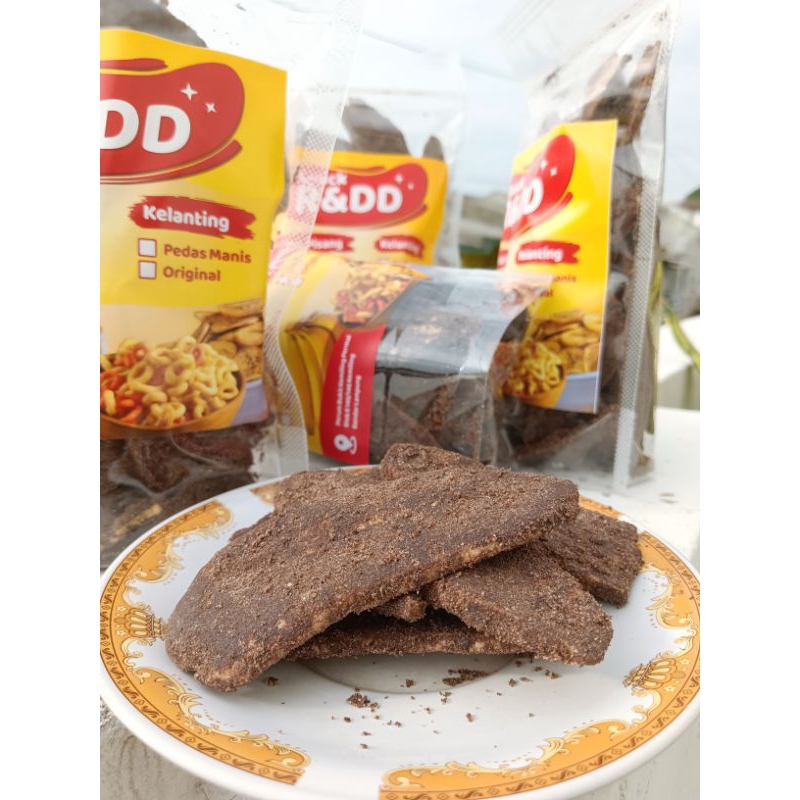 

keripik pisang coklat