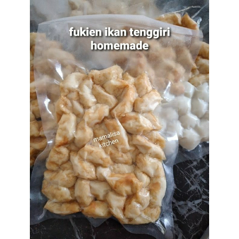 

FUKIEN IKAN TENGGIRI FUKIEN IKAN HOMEMADE PEMPEK IKAN TENGGIRI HOMEMADE - 250gr
